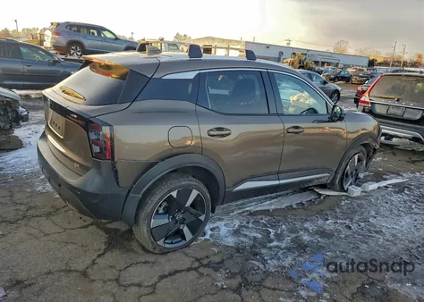 2025 Nissan Kicks Sr from USA, damaged, VIN 3N8AP6DC7SL357063